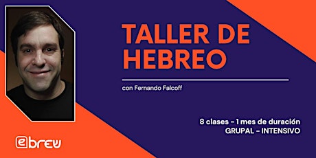 Imagen principal de HEBREO - Taller ONLINE básico en 8 clases