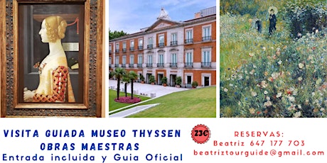VISITA GUIADA MUSEO THYSSEN: Obras Maestras (con Guia Oficial de Madrid)