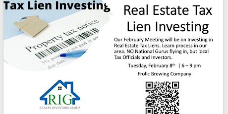 Real Estate Tax Lien Investing tickets
