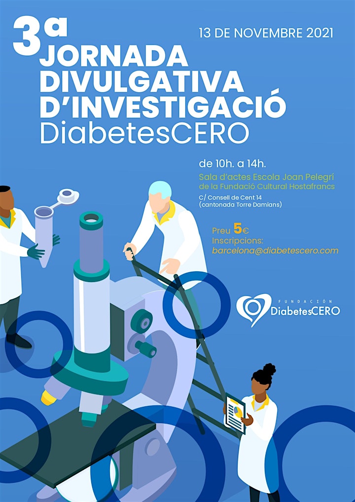 
		Imagen de 3ª Jornada Divulgativa d'Investigació DiabetesCERO
