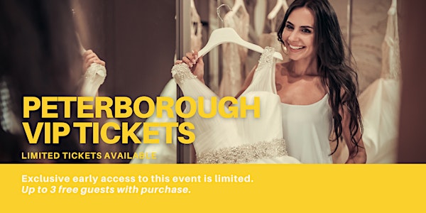 Peterborough Pop Up Wedding Dress Sale VIP Early Access