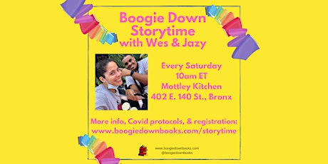 Boogie Down Storytime with Wes and Jazy tickets