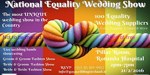 National Equality Wedding Show