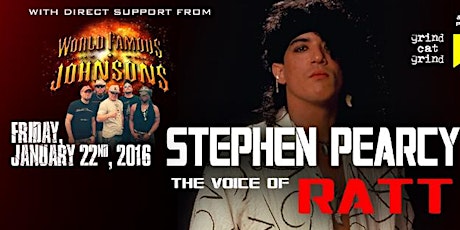 STEPHEN PEARCY THE VOICE OF RATT --- PERFORMING RATT'S GREATEST HITS primary image