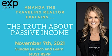 The Truth about Passive Income with Amanda The Traveling Realtor