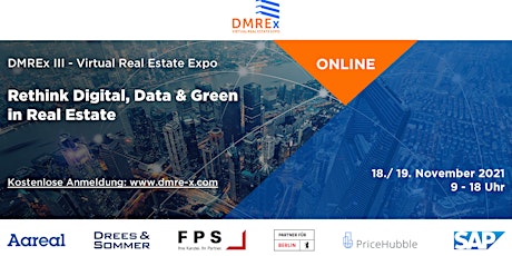 DMREx - Virtual Real Estate Expo - 18.11.2021