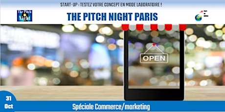 Pitch Night Paris spécial "Commerce/marketing" billets