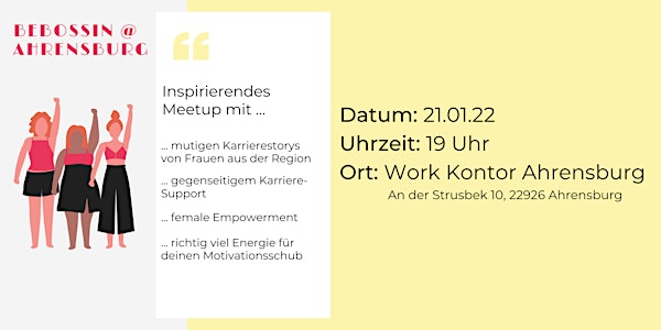 BeBossin.meetup: mutige Karrierestorys und gegenseitiger Karriere-Support