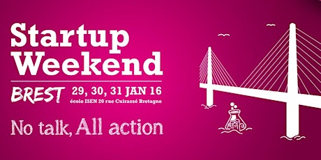 Image principale de Startup Weekend Brest #3