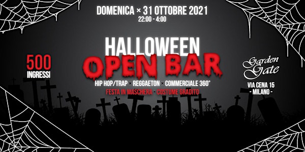 Halloween Open Bar Milano