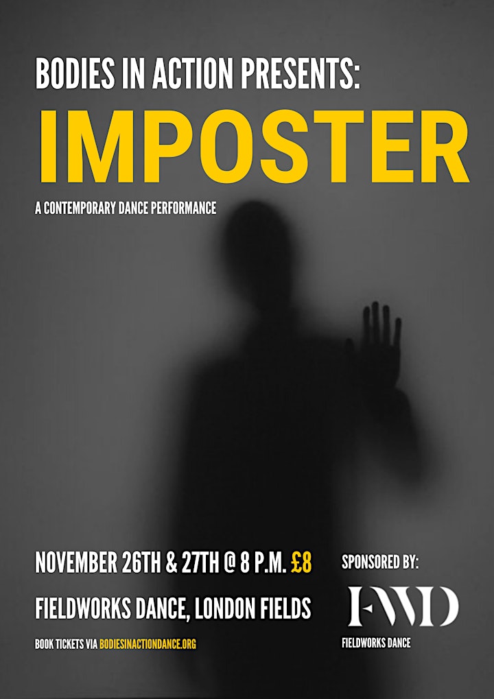 
		Bodies In Action Presents: IMPOSTER image
