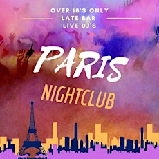 Paris nightclub Saturday primary image