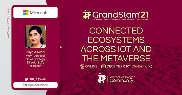 
		IoT Grand Slam 2021 Internet of Things Conference image
