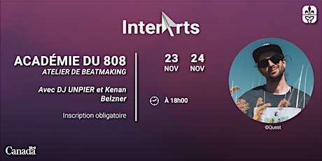InterArts : Académie 808 avec DJ UNPIER et Kenan Belzner