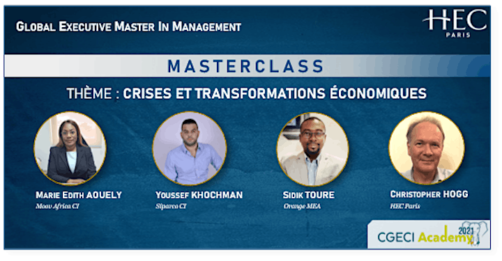 Image pour Masterclass Crises et Transformations Economiques 