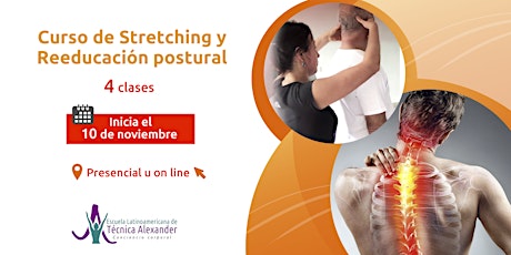 Curso de Stretching y Reeducación postural con Técnica Alexander