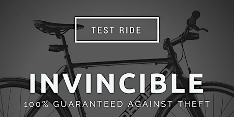 [LATER CREW] Test Ride Invincible Bike at The Fort primary image