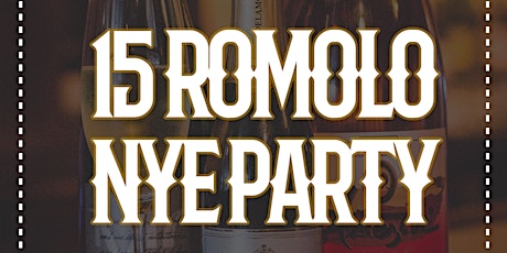 Celebrate New Year's Eve @ 15 Romolo primary image