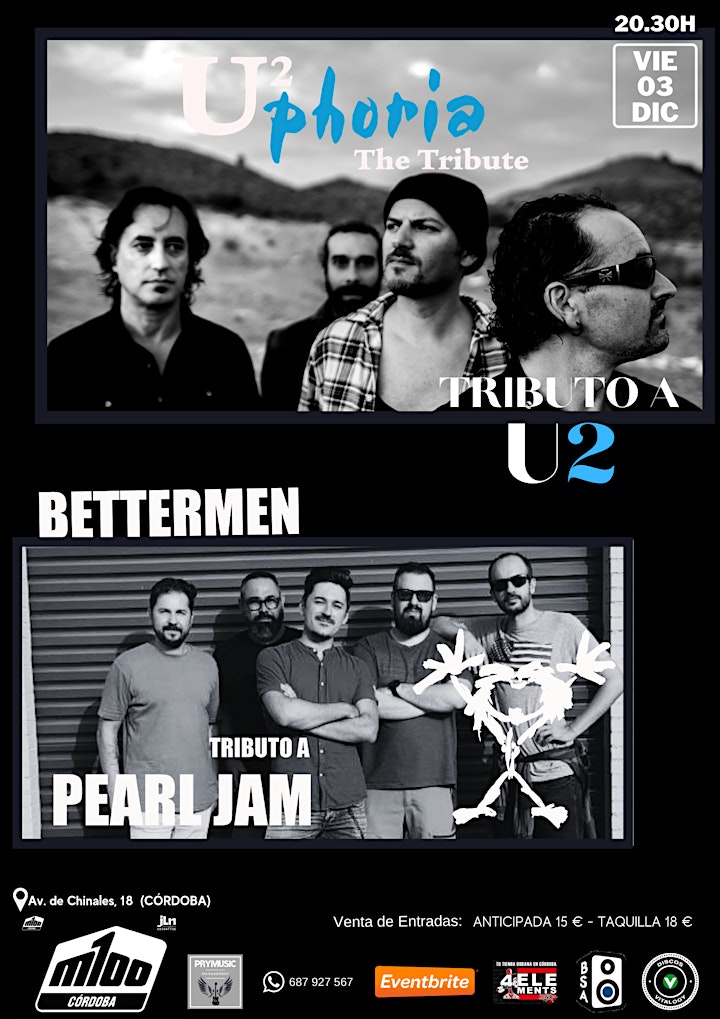 
		Imagen de Tributo a U2 y Pearl Jam en Córdoba
