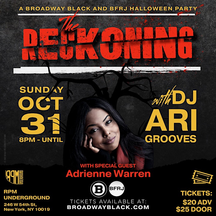 "The Reckoning" Halloween Party image