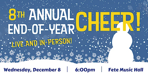LRI's 8th Annual End of Year Cheer (In Person!)