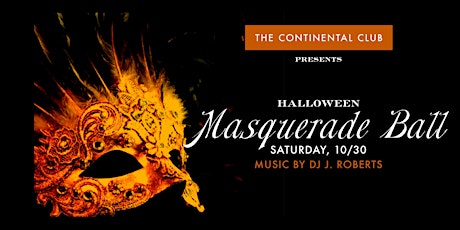 Hauptbild für Halloween Masquerade Ball at The Continental Club