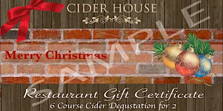 Cider House Gift Voucher primary image