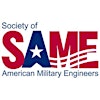 Logotipo da organização Society of American Military Engineers, Anchorage Post
