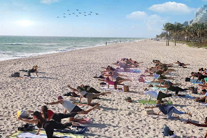 Beach Yoga  Bliss ~ Weekly Classes on Lauderdale Beach since 2008 image