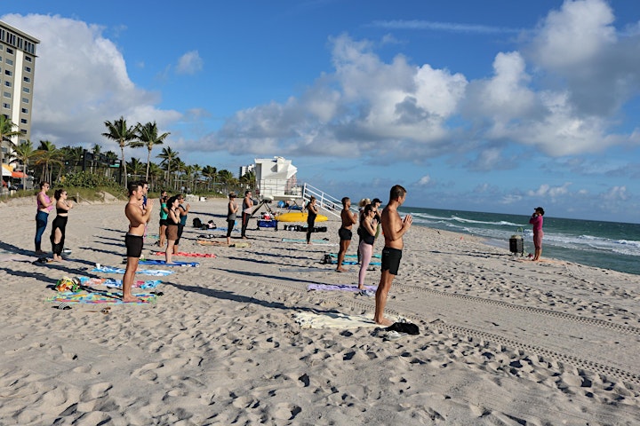 Beach Yoga  Bliss ~ Weekly Classes on Lauderdale Beach since 2008 image