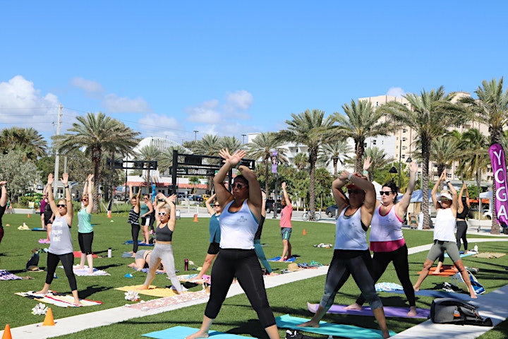 Yoga Flow on the Grand Lawn, Cool Treats, Premier Market & Beach! image