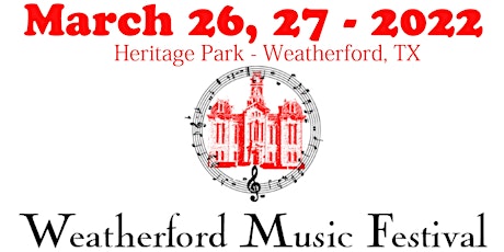 Weatherford Music Festival 2022 tickets