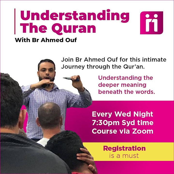
		Understanding The Quran - W/ Br Ahmed Ouf image
