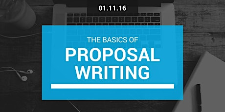 The Basics of Proposal Writing primary image