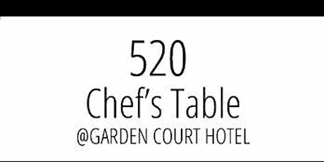 "Comfort in Food" 520 Chef's Table @Garden Court Hotel - Thursday, January 21 primary image