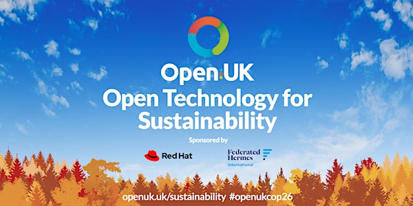 OpenUK Open Technology for Sustainability Day - Digital Stream