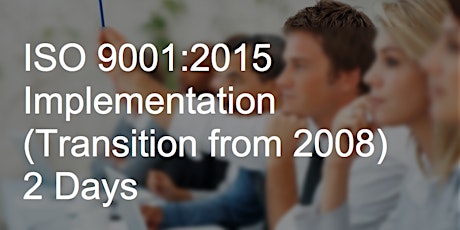 ISO 9001:2015 Implementation (Transition from 2008) primary image