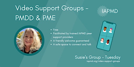 IAPMD Peer Support For PMDD/PME - Susie's Group (30+, Faith-Affirming) tickets