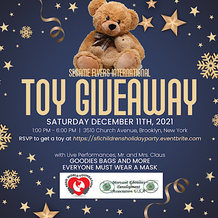 
		Sesame Flyers Annual Christmas Toy Giveaway image
