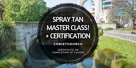 Spray Tan Master Class | Christchurch & Online primary image