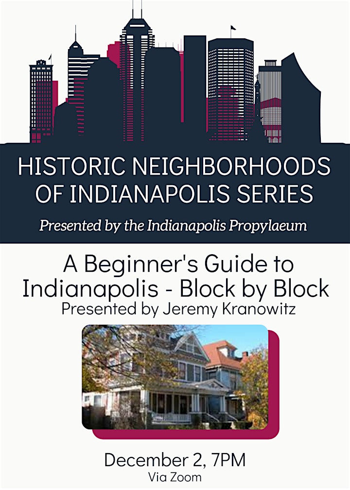 
		Historic Neighborhoods of Indpls:  Beginner's Guide to Indianapolis image
