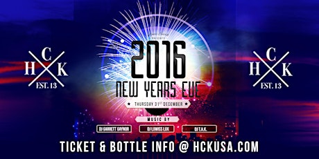 New Years Eve Party | HCK Fresno primary image