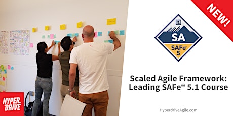 Scaled Agile Framework: Leading SAFe® 5.1 Live-Online Course (Eastern Time) tickets