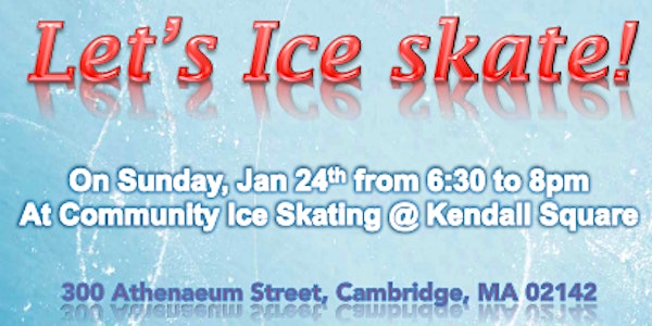 BPDA Ice skating social event