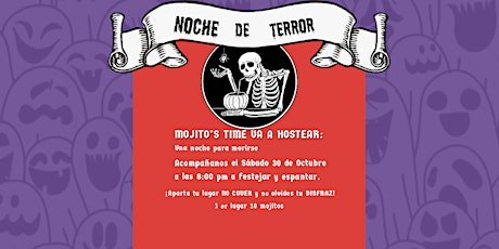 Imagen principal de Noche De Terror En MOJITOS TIME