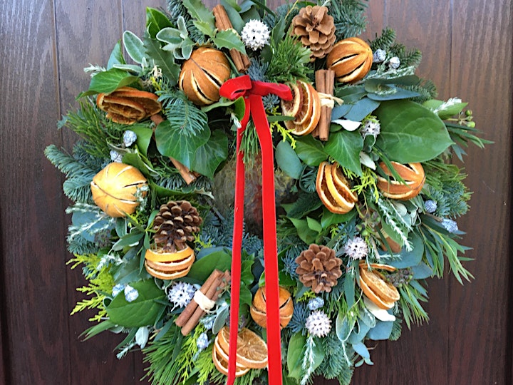 
		Festive Wreath Workshop, Thurs 9th December, Wellington Wood, Northwold image
