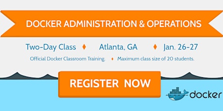 Atlanta, GA: Docker Administration & Operations - Official Training primary image