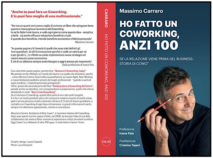 Immagine Presentazione del libro con l'autore: "Ho fatto un coworking, anzi 100"