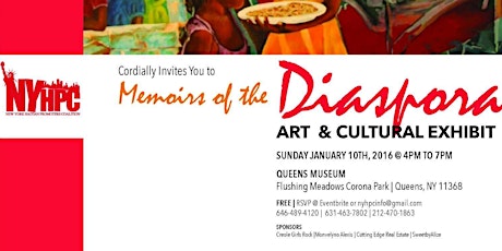 Memoirs of the Diaspora Art & Cultural Exhibit primary image