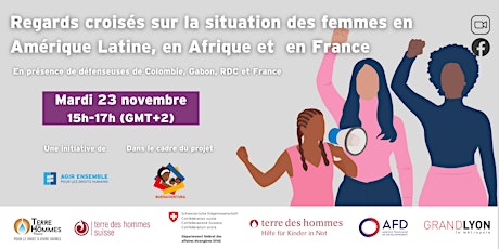 Regards croisés sur la situation des femmes en Colombie, Afrique et France